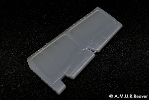 Additions (3D resin printing) 1/48 Directional Rudders for the MiG-29 9-13 (A.M.U.R.Reaver)