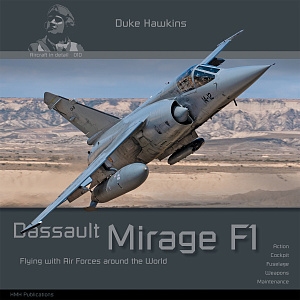 Aircraft books Duke Hawkins: Dassault_Mirage F.1 (HMH-Publications)