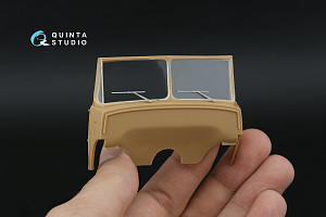 KrAZ-260 3D-Printed & coloured Interior on decal paper (Takom) (with 3D-printed resin parts)