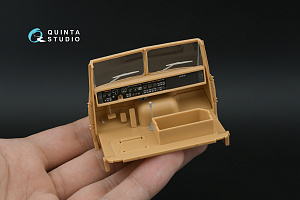 KrAZ-6322 3D-Printed & coloured Interior on decal paper (HobbyBoss) (with 3D-printed resin parts)