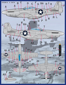 Decal 1/48 "Meyers Maulers Part1" (Furball Aero-Design)
