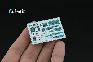 MiG-21MF Fishbed-J (Gorkiy plant) 3D-Printed & coloured Interior on decal paper (Eduard) (with 3D-printed resin parts)