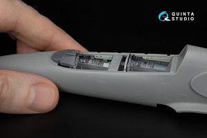 L-39C 3D-Printed & coloured Interior on decal paper (Trumpeter) (with 3D-printed resin parts)