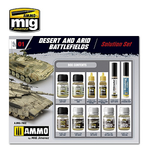 SUPER PACK Desert and Arid Battlefields (Ammo Mig)