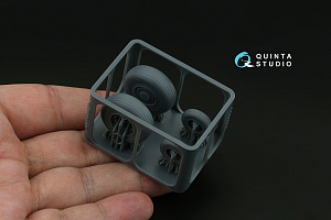 Su-30SM Wheels set with weighted tires (Zvezda)