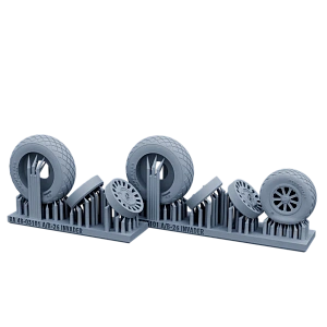 Additions (3D resin printing) 1/48 B-26 INVADER Wheels under load (RESArm)