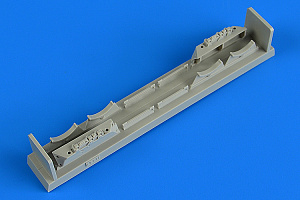 Additions (3D resin printing) 1/32 Tail pylon racks for Mikoyan MiG-23/MiG-27 (designed to be used with Trumpeter kits)