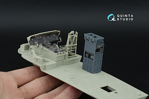 SH-60F Seahawk 3D-Printed & coloured Interior on decal paper (Kitty Hawk) (with 3D-printed resin parts) 