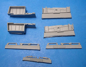 Additions (cast) 1/48 TBD-1 Devastator Chassis Niches and Struts (GWH) (Vector) 