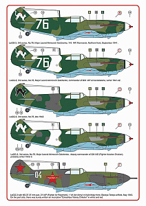 Decal 1/72 Lavochkin LaGG-3 Part 1. (3) (AML)