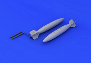 Additions  (3D resin printing) 1/48 Mk.84 bombs 