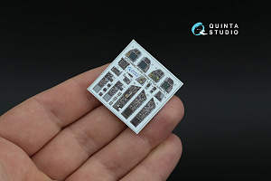 AV-8B Harrier II Plus 3D-Printed & coloured Interior on decal paper (UMa) (Small version)