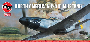 Model kit 1/24 North-American P-51D Mustang (Airfix)