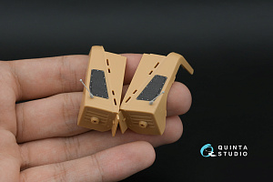 KrAZ-260 3D-Printed & coloured Interior on decal paper (HobbyBoss) (with 3D-printed resin parts) 