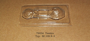 Vacu Canopy 1/72 Bf-109 E-3 (TAM) (Rob Taurus)