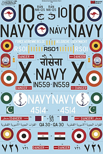 Decal 1/48 Westland Sea King Collection Pt5 (6) (Xtradecal)