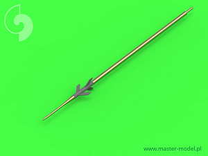 Aircraft detailing sets (brass) 1/72 Sukhoi Su-7 Fitter-A - Pitot Tubes and 30mm gun barrels