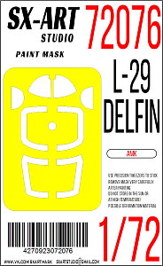 Paint Mask 1/72 L-29 Delfin (AMK)