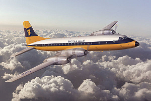 Model kit 1/144 Bristol 175 Britannia Monarch Airlines (Roden)