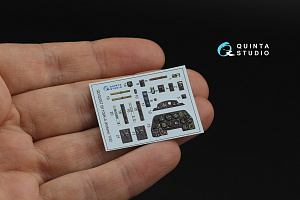 Bf 109K-4 3D-Printed & coloured Interior on decal paper (Kotare)