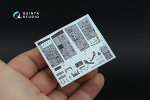 Tornado GR.1 3D-Printed & coloured Interior on decal paper (Revell) (Small version) (with 3D-printed resin parts)