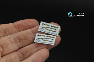 WWII US Seatbelts, Olive color (for 2 seats) (All kits)