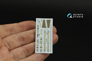 WWII German fighter/bomber seat belts (with metal buckles) (All kits)