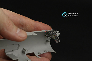 F9F-3 Panther 3D-Printed & coloured Interior on decal paper  (Trumpeter)