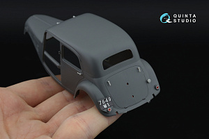 Citroen 11CV 3D-Printed & coloured Interior on decal paper (Tamiya) (with 3D-printed resin parts) 