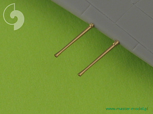 Aircraft detailing sets (brass) 1/72 Japanese Type 99 20mm Mark 2 gun barrels (4pcs)
