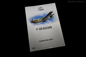 Model kit 1/32 North-American P-51B Mustang (HYBRID Edition) (Eduard kits)