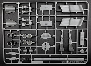 Model kit 1/72 Handley-Page Victor K.2 (Airfix) (the opened package)