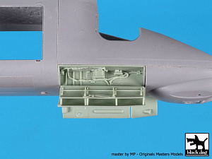 Additions (3D resin printing) 1/48 Mil Mi-24V/VP Mi-24P Hind BIG set (designed to be used with Zvezda kits)