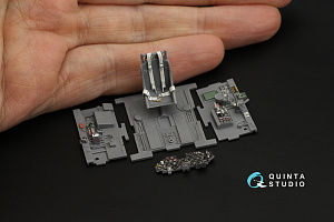 P-47D Thunderbolt Razorback 3D-Printed & coloured Interior on decal paper (Miniart)