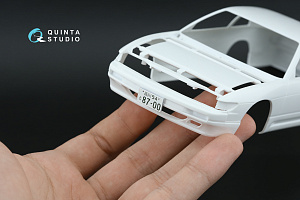 Nissan Silvia S13 3D-Printed & coloured Interior on decal paper (Aoshima) (with metal sticker parts)