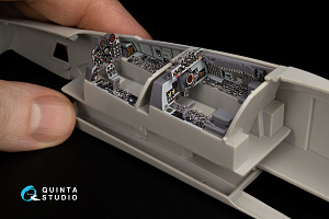 RF-4C Phantom II (early) 3D-Printed & coloured Interior on decal paper (Hasegawa) (with 3D-printed resin parts)