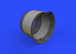 Additions (3D resin printing) 1/48  Vought F4U-1 Corsair cowling with alternate cooling flaps (designed to be used with Tamiya kits) 