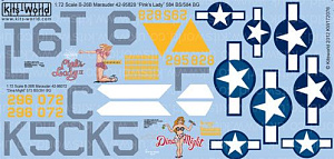 Decal 1/72 Martin B-26B Marauder (Kits-World)