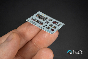 RF-4C Phantom II (late with DMAS) 3D-Printed & coloured Interior on decal paper (Hasegawa) (Small version) (with 3D-printed resin parts)