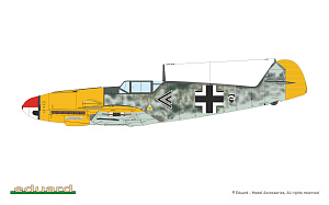 Model kit 1/48 Messerschmitt Bf-109F-2 (Weekend edition) (Eduard kits)