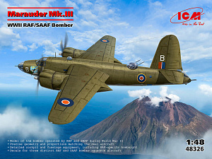 Model kit 1/48 Martin Mk.III Marauder RAF and SAAF (ICM)