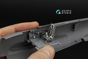 P-47N-1 Thunderbolt 3D-Printed & coloured Interior on decal paper (Miniart)