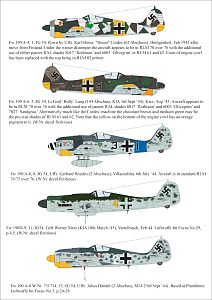 Decal 1/72 JG 54 Vol.1 (Aims)