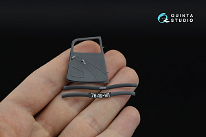 Citroen 11CV 3D-Printed & coloured Interior on decal paper (Tamiya) (with 3D-printed resin parts) 