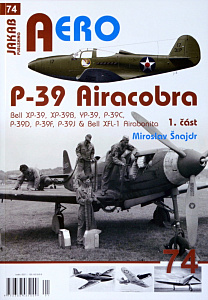 Aircraft books AERO - P-39 Airacobra (Czech text) Vol.1 (JAKAB)