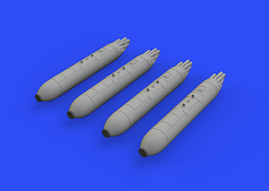 Additions (3D resin printing) 1/48 SUU-7 dispenser with extended tubes 