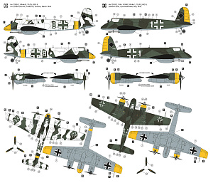 Model kit 1/48 Henschel Hs-129B-2 Eastern Front (Hobby 2000)