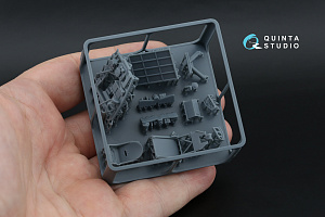 Fairey Barracuda Observer Station 3D-Printed & coloured Interior on decal paper (Trumpeter) (with 3D-printed resin parts)