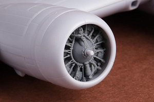 Additions (3D resin printing) 1/72 Boeing B-17G/Mk.III Flying Fortress engine set (designed to be used with Airfix kits) 3D-printed resin
