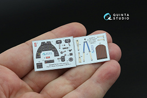 DH.100 Vampire FB.5/FB.9 3D-Printed & coloured Interior on decal paper (Trumpeter)